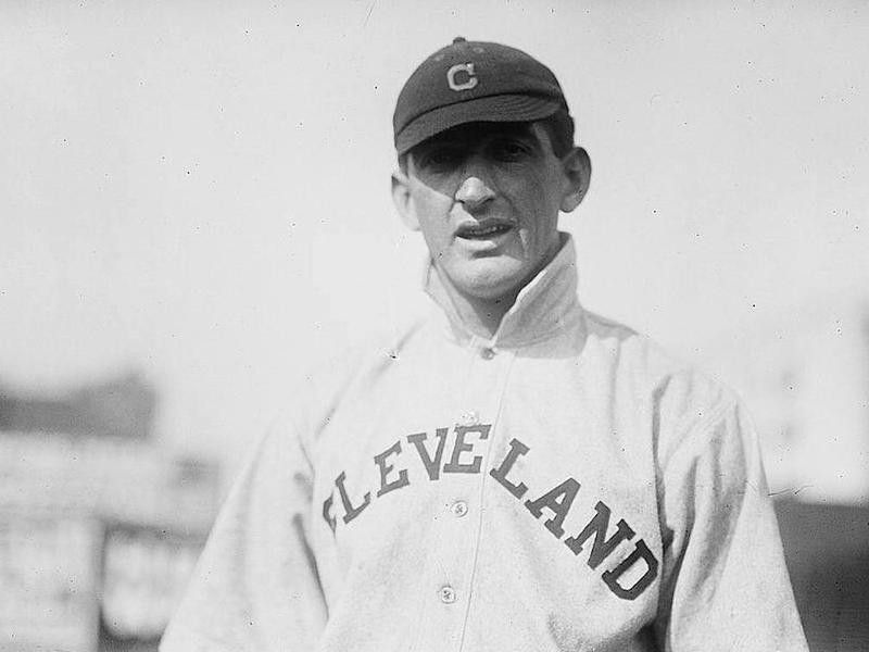 Joe Jackson with Cleveland Naps in 1911