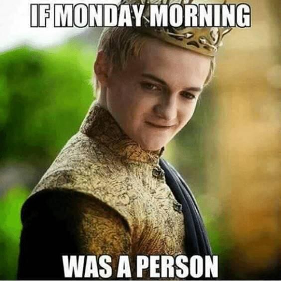 Joffrey Monday Meme