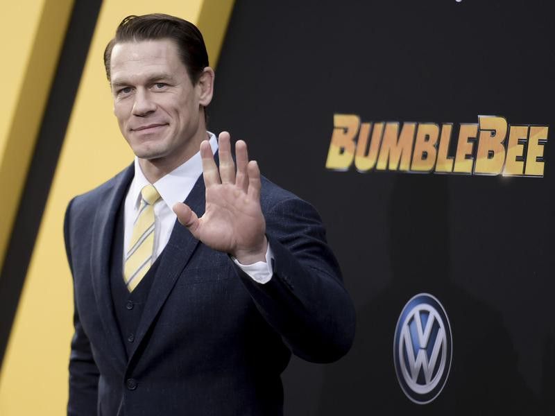 John Cena attends Los Angeles premiere of "Bumblebee"