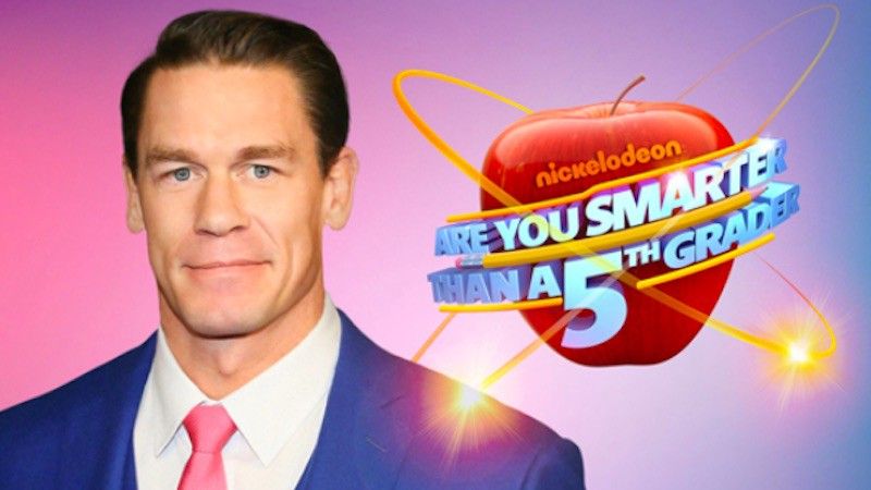 John Cena host of "Are You Smarter Than a 5th Grader"
