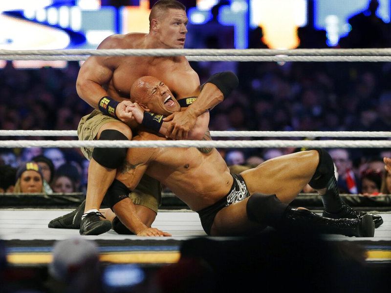 John Cena, The Rock