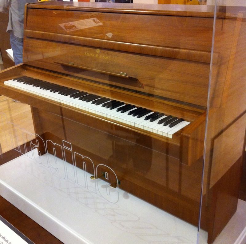 John Lennon’s Steinway Model Z piano