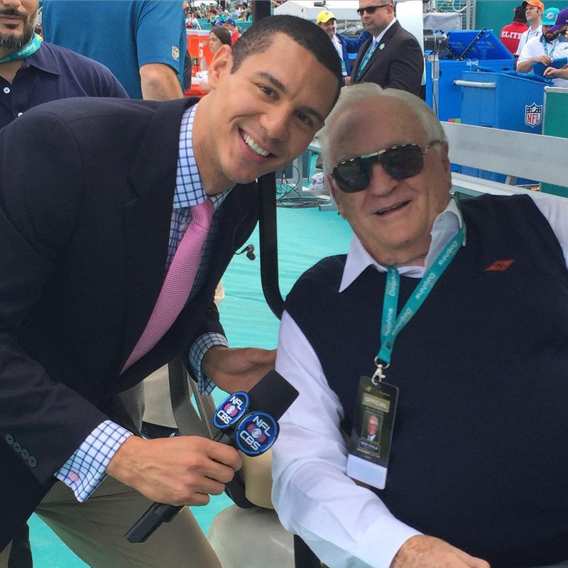John Schriffen and Don Shula