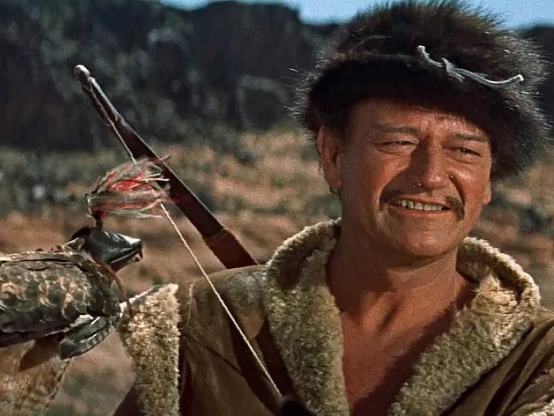 John Wayne as Genghis Khan