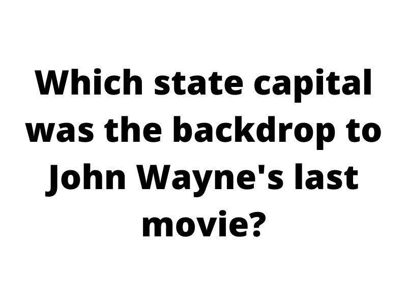 John Wayne facts