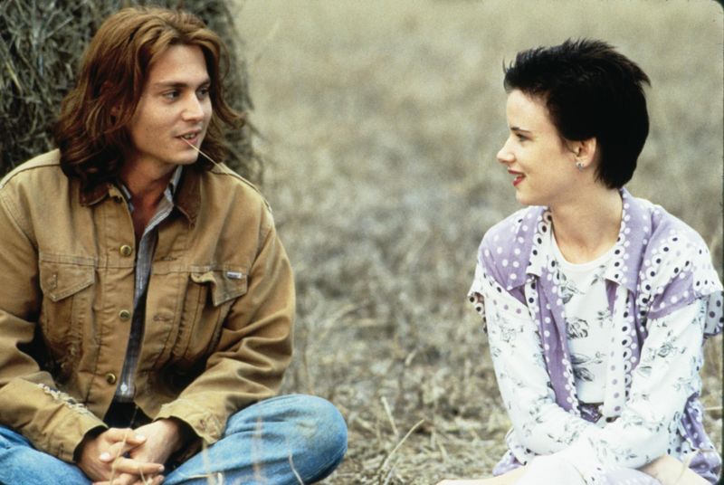 Johnny Depp and Juliette Lewis in What's Eating Gilbert Grape