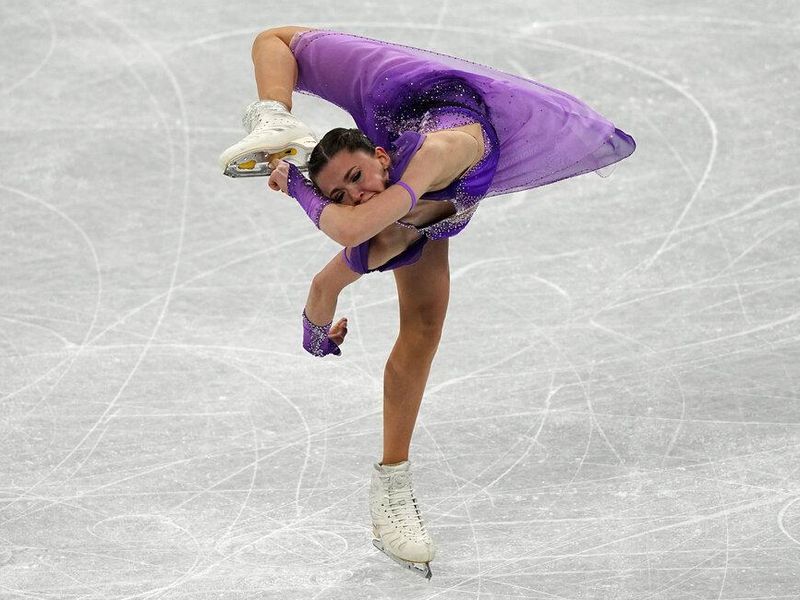 Kamila Valieva at Beijing Olympic Winter Games