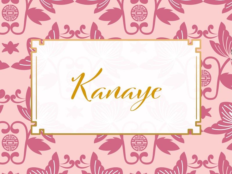 Kanaye
