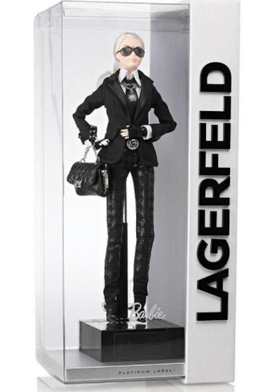 Karl Lagerfeld Barbie in a box