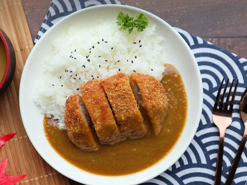 Katsu Kare - Deep fried pork and curry and rice