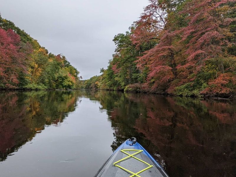 Kayak in Sover, Massachusetts