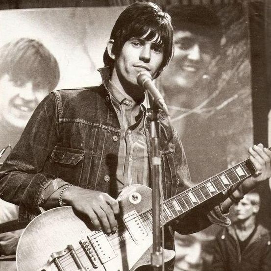 Keith Richards in the 1960s