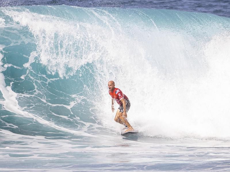 Kelly Slater is one of the best surfers in the world in 2021.