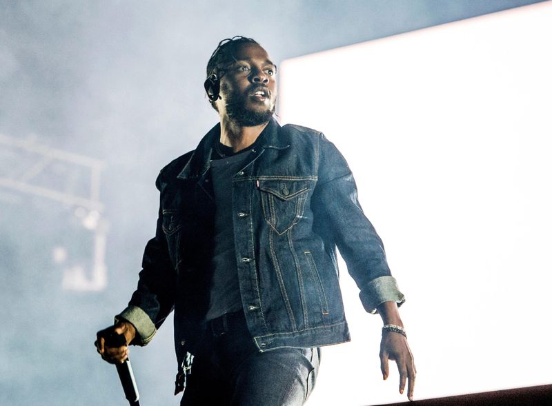 Kendrick Lamar performs during the Festival d'ete de Quebec