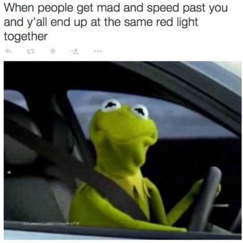 Kermit red light meme