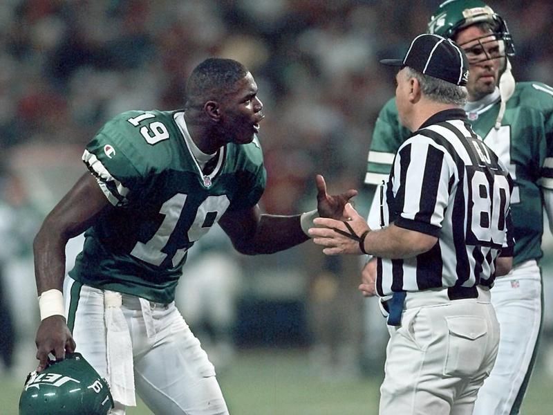Keyshawn Johnson and Neil O'Donnell