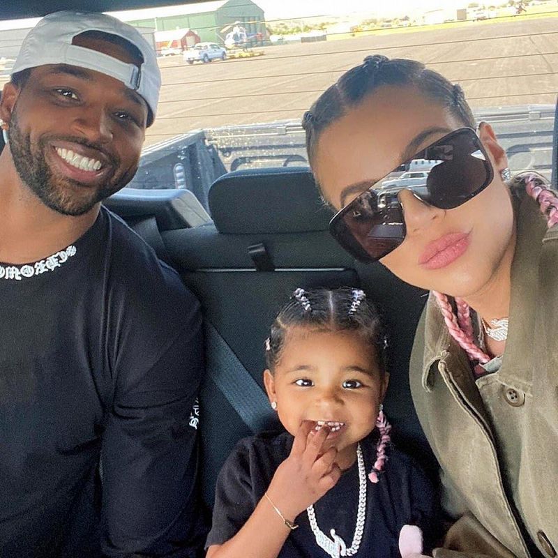 Khloe, Tristan, and True