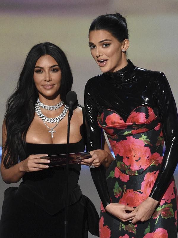 Kim Kardashian West and Kendall Jenner