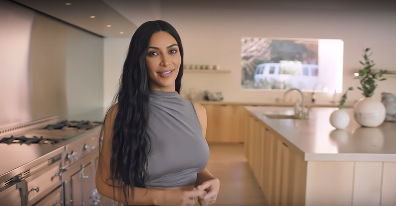 Kim Kardashian's kitchen in Calabasas