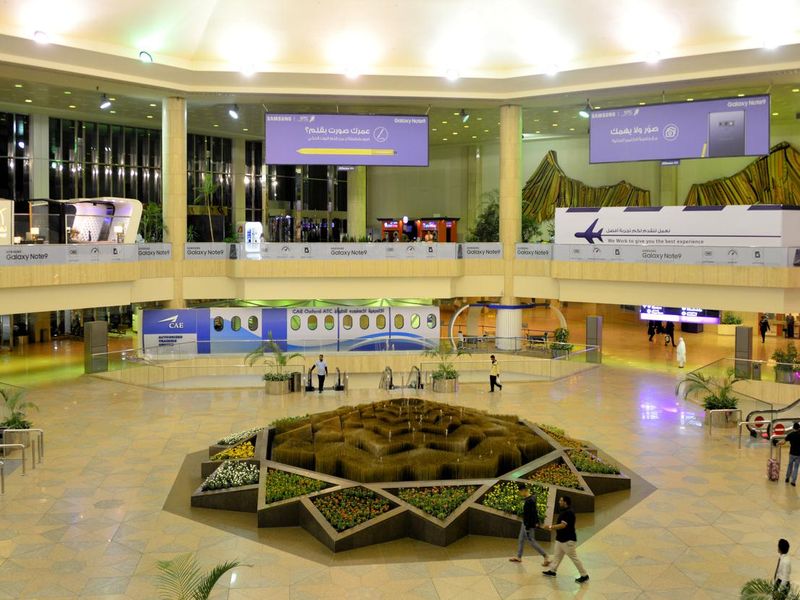 King Fahd International Airport / Dammam International Airport - main hall, Dammam, Eastern Province, Saudi Arabia