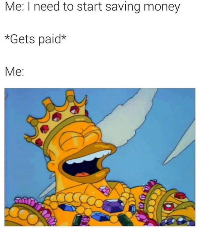 King Homer meme