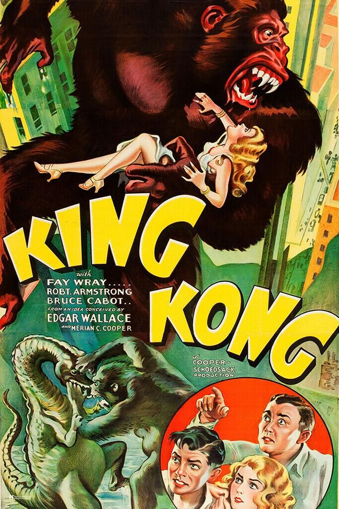 "King Kong" 1933 poster