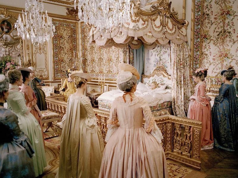 Kirsten Dunst stars as Marie Antoinette, living in the palace of Versailles