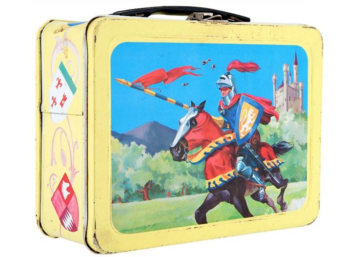 Knights in Armor lunch box