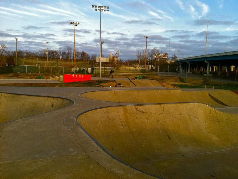 Knoxville Skatepark in Knoxville, Tennessee