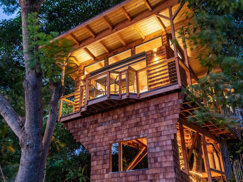 Kona’s First Luxury Treehouse With Ocean View