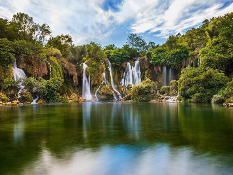 Kravice Waterfalls in Bosnia and Herzegovina