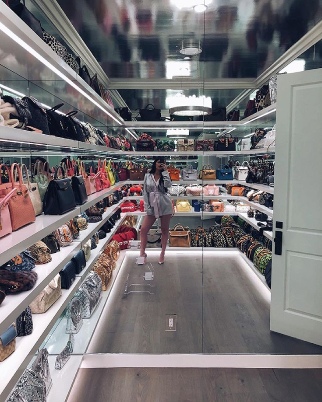 Kylie Jenner's closet
