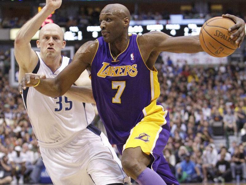 LA Lakers Forward Lamar Odom