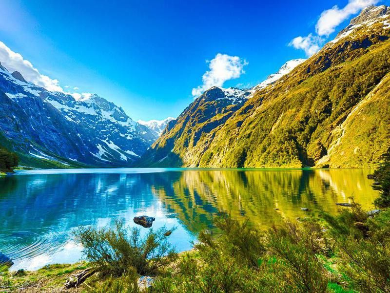 Lake Marian, New Zealand