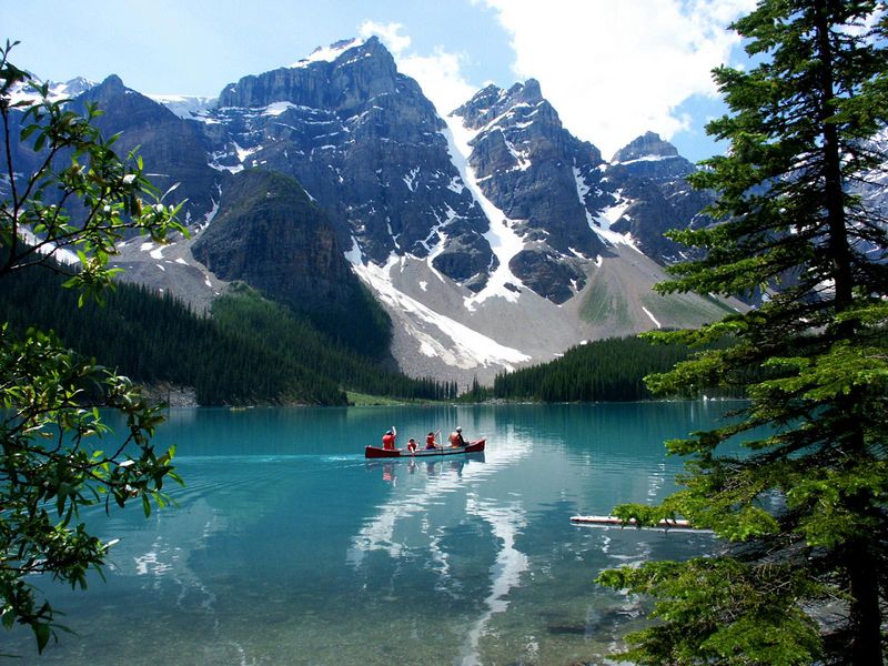 Lake Moraine, Canadian Rockies