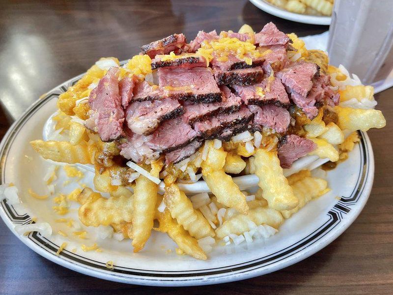 Langer’s pastrami on french fries