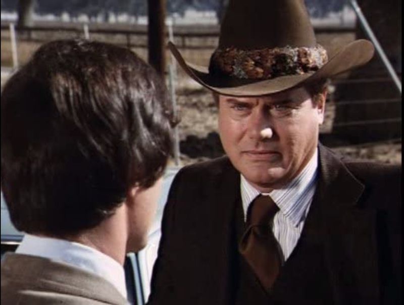 Larry Hagman as J.R. Ewing in Dallas