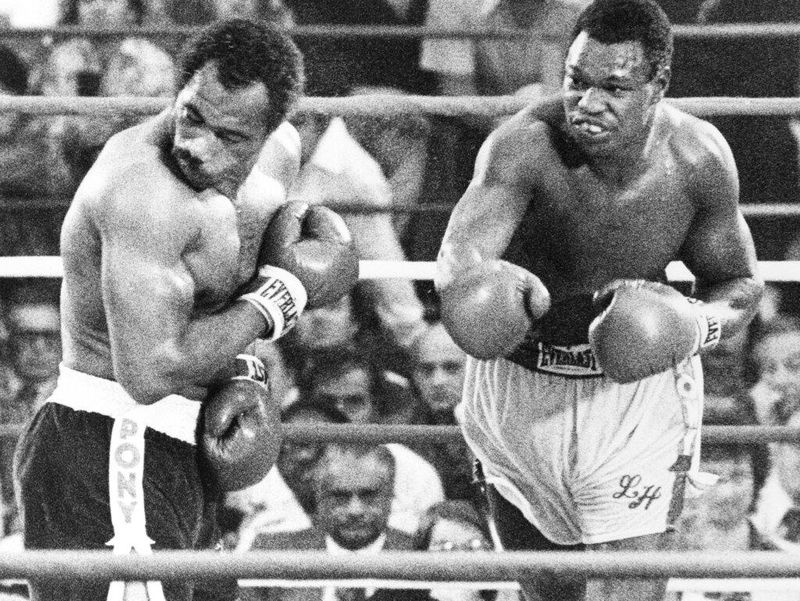 Larry Holmes and Ken Norton