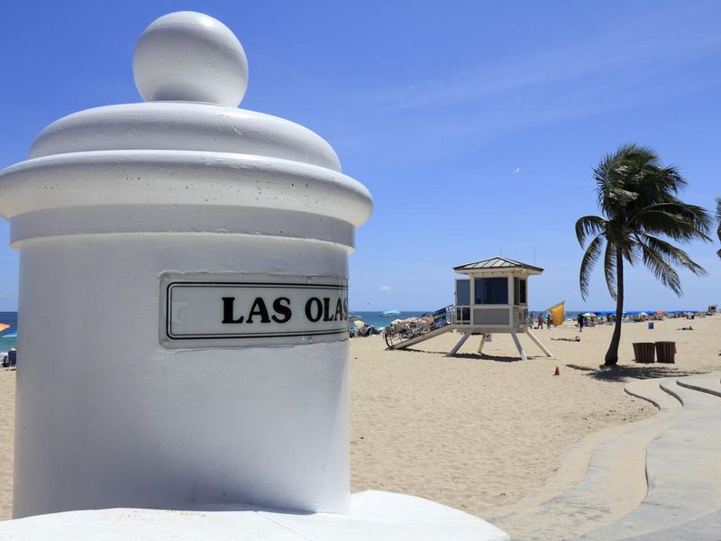Las Olas Beach Sign