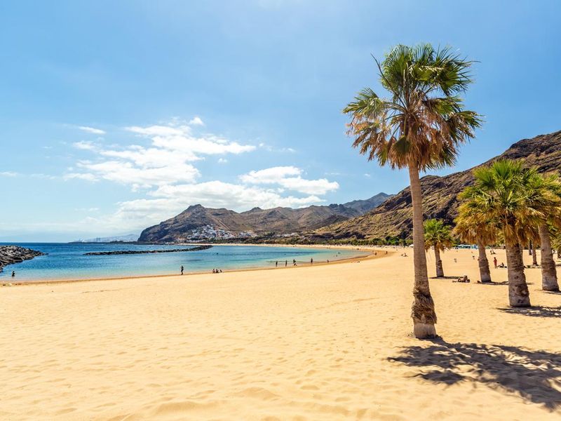 Las Teresitas Beach, one of the best beaches in Spain