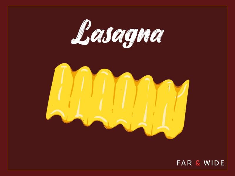 Lasagna graphic