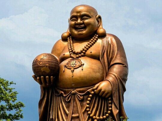 Laughing Buddha in Beipu, Taiwan