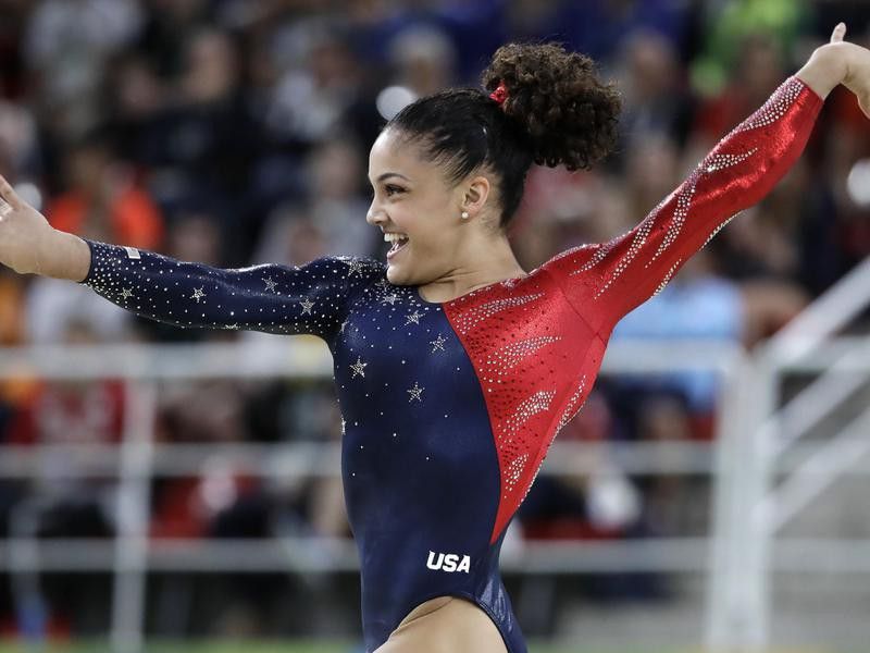 Laurie Hernandez is one of the best women's gymnasts of all time