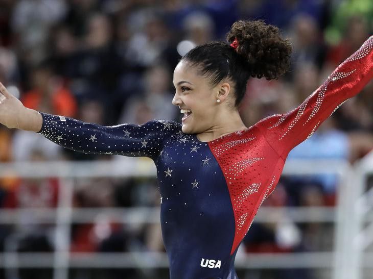 Laurie Hernandez, one the greatest women's gymnasts