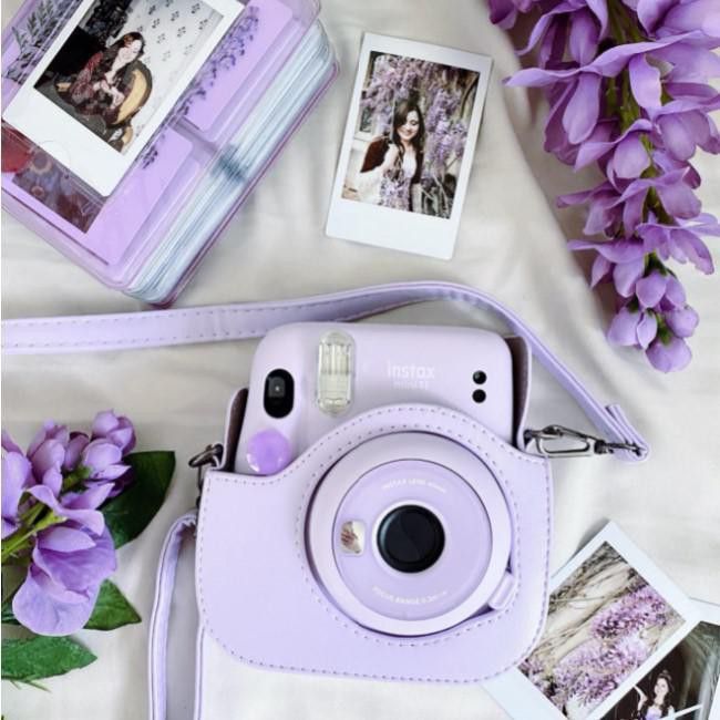 Lavender Instax camera