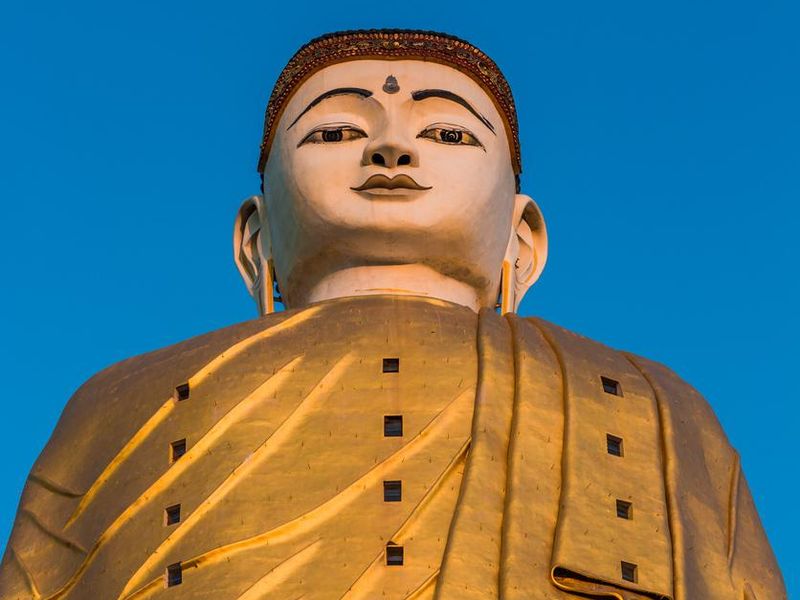 Laykyun Sekkya Buddha in Myanmar