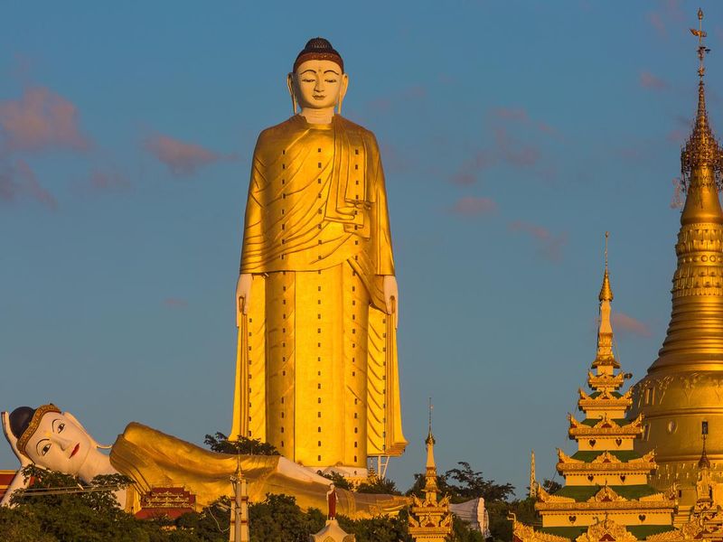Laykyun Sekkya Buddha, Myanmar's tallest Buddha statue