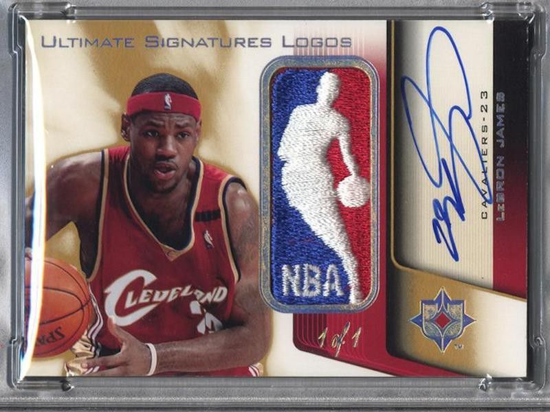 LeBron James 2004-05 Upper Deck card