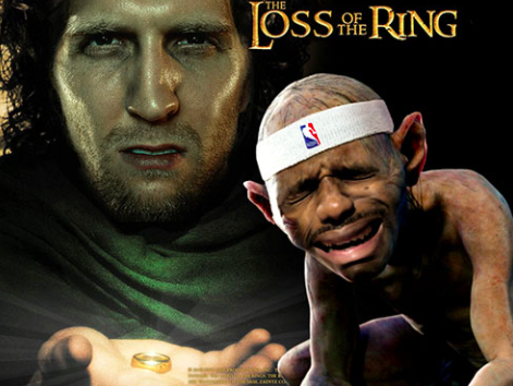 LeBron, Lord of the Rings meme