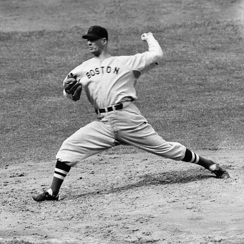 Lefty Grove in action